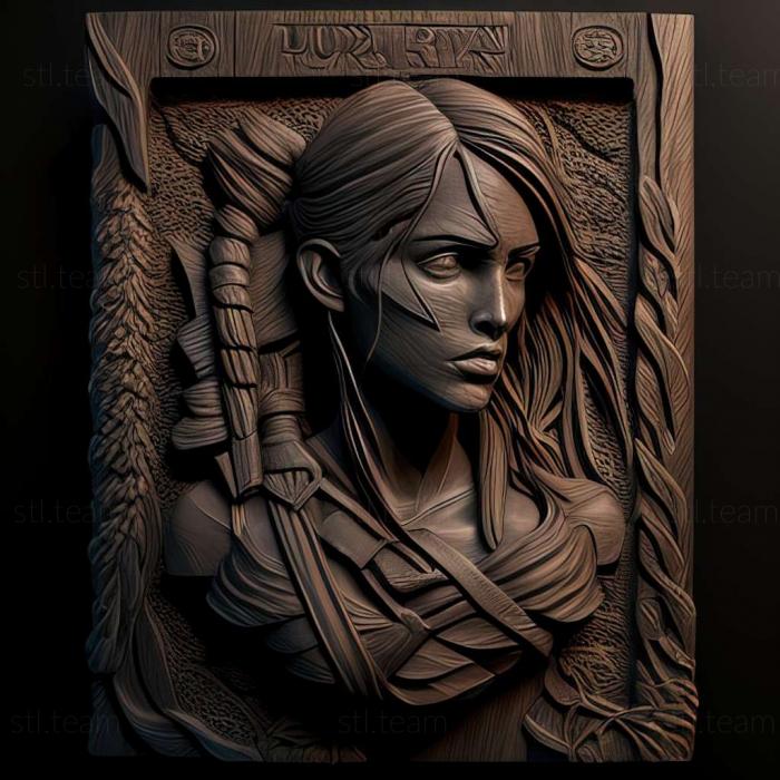 3D модель Видання гри Tomb Raider Game of the Year (STL)